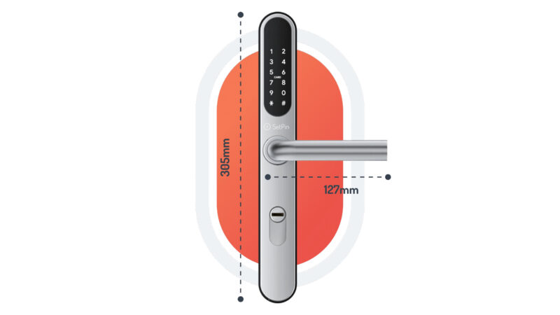 Zamek elektroniczny SetPin S2C Zestaw - obrazek 4